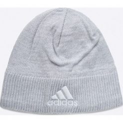 Adidas Performance - Czapka. Szare czapki i kapelusze damskie adidas Performance, z dzianiny. W wyprzedaży za 49.90 zł.
