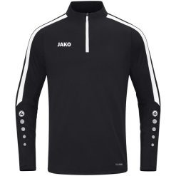 Bluza dresowa zapinana na zamek błyskawiczny Jako Power. Czerwone bluzy męskie Jako, s, bez wzorów, z dresówki, bez kaptura. Za 288.50 zł.