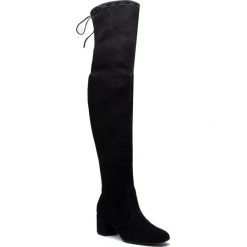 Muszkieterki HÖGL - 6-104162 Black 0100. Czarne kozaki damskie HÖGL, z materiału. Za 1,429.00 zł.