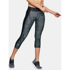 Under Armour Spodnie damskie HG Print Armour Capri szare r. L (1310667-016). Spodnie dresowe damskie marki Nike. Za 136.51 zł.
