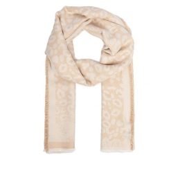 Szal Guess. Brązowe szaliki i chusty damskie Guess, z aplikacjami. Za 234.99 zł.