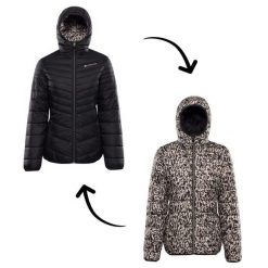 Kurtka damska ocieplana dwustronna Alpine Pro Eroma. Brązowe kurtki damskie Alpine Pro, bez wzorów, bez kaptura. Za 319.00 zł.