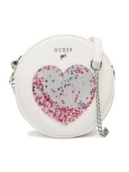 Guess Torebka J6GZ08 WH7G0 Biały. Białe torby i plecaki dziecięce Guess, ze skóry. Za 210.99 zł.