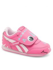 Reebok Sneakersy Royal Cl Jog HP4733 Różowy. Czerwone buty sportowe dziewczęce Reebok, bez wzorów, ze skóry, bez zapięcia. Za 119.99 zł.