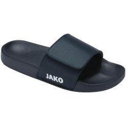Buty do stepowania Jako Jakolette Locker. Niebieskie klapki damskie Jako, bez wzorów, bez obcasa. Za 177.00 zł.
