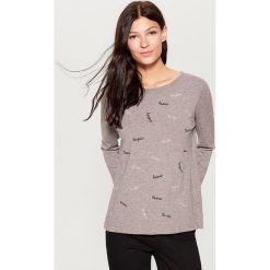 Sweter z aplikacją - Jasny szar. Swetry damskie marki bonprix. Za 99.99 zł.