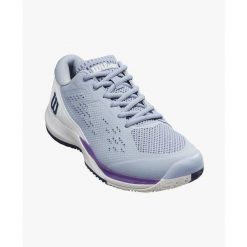 Buty tenisowe damskie Wilson Rush Pro Ace. Białe obuwie sportowe damskie Wilson, bez wzorów, tenisowe. Za 399.00 zł.