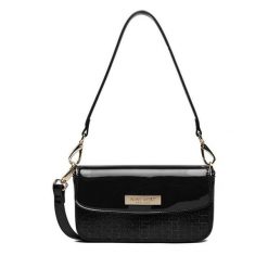 Torebka Nine West. Czarne torebki do ręki damskie Nine West, bez wzorów, klasyczne, bez dodatków. Za 169.99 zł.