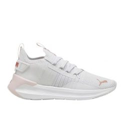 Buty do biegania Puma Softride Symmetry Fuzion 310460 02 białe. Białe obuwie sportowe damskie bez wzorów, z gumy, do biegania. Za 361.18 zł.