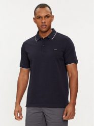 Calvin Klein Polo K10K112751 Granatowy Regular Fit. Niebieskie koszulki polo męskie Calvin Klein, m, bez wzorów, z bawełny, bez ramiączek. Za 209.99 zł.