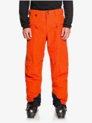 Spodnie snowboardowe męskie Quiksilver Boundry. Brązowe spodnie sportowe męskie Quiksilver, na lato, m, bez wzorów, z poliesteru, narciarskie. Za 395.49 zł.