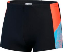 Bokserki pływackie męskie Speedo Dive Aquashort. Czarne kąpielówki męskie Speedo, m, bez wzorów, z materiału, do pływania. Za 135.60 zł.