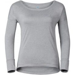 Odlo Koszulka Z Długim Rękawem Tebe Grey Melange M. Koszulki sportowe damskie marki Odlo. W wyprzedaży za 189.00 zł.