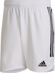 Adidas Spodenki męskie adidas Condivo 22 Match Day białe HA3508 M. Białe krótkie spodenki sportowe męskie Adidas, m, bez wzorów. Za 132.66 zł.