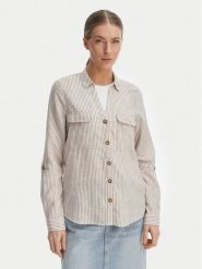 Vero Moda Koszula Linn 10308407 Biały Regular Fit. Białe bluzki damskie Vero Moda, l, bez wzorów, z wiskozy, bez kołnierzyka, bez ramiączek. Za 189.99 zł.