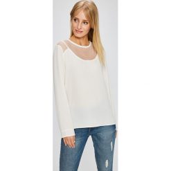 Answear - Bluzka Garden of Dreams. Szare bluzki damskie ANSWEAR, z poliesteru, casualowe, z okrągłym kołnierzem. W wyprzedaży za 49.90 zł.