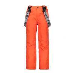 Dziecięcy kombinezon narciarski CMP. Brązowe buty zimowe dziewczęce CMP, bez wzorów, bez zapięcia. Za 260.50 zł.