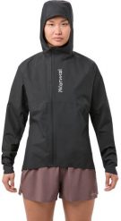 Kurtka przeciwdeszczowa damska NNormal Trail Rain Jacket - black. Czarne kurtki damskie Mac in Sac, bez wzorów, bez kaptura. Za 1,085.43 zł.