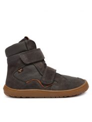 Froddo Kozaki Barefoot Tex Winter Tl G3160247-5T DD Szary. Szare buty zimowe chłopięce Froddo, bez wzorów, ze skóry, bez zapięcia. Za 469.99 zł.