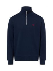 Levi's Bluza Mężczyźni Bawełna niebieski, S. Niebieskie bluzy męskie Levi's, m, bez wzorów, z bawełny, bez kaptura. Za 329.95 zł.