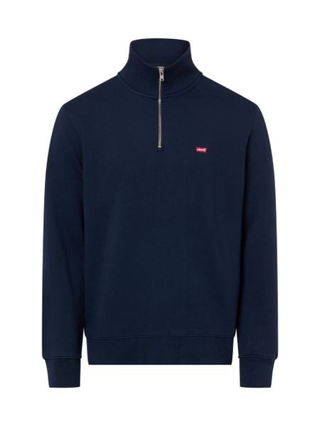 Levi's Bluza Mężczyźni Bawełna niebieski, S. Niebieskie bluzy męskie Levi's, m, bez wzorów, z bawełny, bez kaptura. Za 329.95 zł.