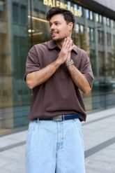 Pasek męski skórzany do spodni casual garnituru automat gładki granatowy Beltimore A52 : Kolory - granatowy, Rozmiar pasków - r.100-115 cm. Niebieskie paski damskie bez wzorów, ze skóry, casualowe. Za 64.99 zł.