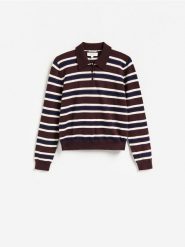 Sweter z wełną - wielobarwny. Swetry damskie Reserved, l, bez wzorów, z dzianiny, bez kołnierzyka, bez ramiączek, bez kaptura. Za 229.99 zł.