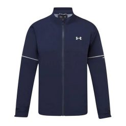Vesta nieprzemakalna Under Armour Drive. Niebieskie kurtki sportowe męskie Under Armour, l, bez wzorów, na golfa. Za 776.50 zł.
