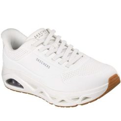 Buty sportowe męskie Skechers Uno Glide step Glide On Air. Białe buty sportowe męskie Skechers, ze skóry ekologicznej, bez zapięcia, na fitness i siłownię. Za 590.00 zł.