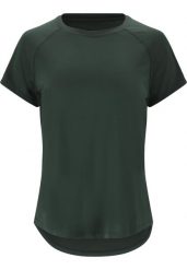 T-shirt damski Athlecia Gaina. Zielone t-shirty damskie Endurance, s, bez wzorów, z poliesteru, bez kołnierzyka. Za 145.50 zł.