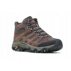 Buty trekkingowe dla mężczyzn Merrell MOAB 3 MID GTX. Brązowe trekkingi męskie Merrell, trekkingowe, gore-tex. Za 704.25 zł.