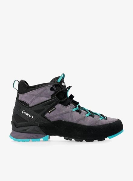 Buty podejściowe damskie AKU Rock DFS Mid GTX. Szare trekkingi damskie Aku, wspinaczkowe, gore-tex. Za 876.50 zł.