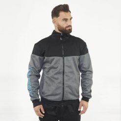 Oversize kurtka sportowa z zamkiem UCLA. Niebieskie kurtki męskie Legea, s, bez wzorów, z materiału, sportowe, z kapturem. Za 96.00 zł.