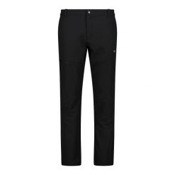 Spodnie męskie turystyczne CMP 34T2947CF. Czarne spodnie sportowe męskie CMP, na lato, m, bez wzorów, trekkingowe. Za 306.50 zł.