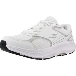 Buty do biegania damskie Skechers Go Run Consistent 2.0. Białe obuwie sportowe damskie Skechers, bez wzorów, z materiału, do biegania. Za 249.99 zł.