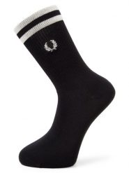 Fred Perry Skarpety Mężczyźni czarny, 39-42. Czarne skarpety męskie Fred Perry, bez wzorów, z bawełny. Za 119.95 zł.