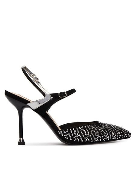 Liu Jo Szpilki Demi 13 SA6009 TX527 Czarny. Czarne szpilki damskie Liu Jo, bez wzorów, z materiału, bez obcasa, bez zapięcia. Za 769.99 zł.