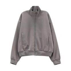 Bluza damska CMP. Szare bluzy damskie CMP, s, bez wzorów, z materiału, bez kaptura. Za 312.50 zł.