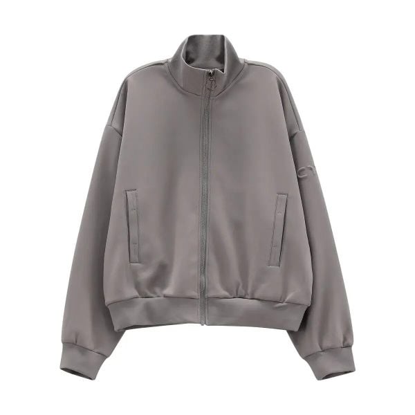 Bluza damska CMP. Szare bluzy damskie CMP, s, bez wzorów, z materiału, bez kaptura. Za 312.50 zł.