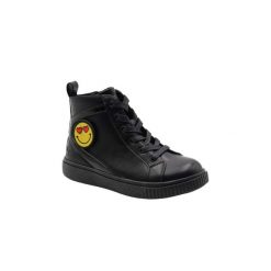 Sneakersy dziewczęce LUMBERJACK DODA. Czarne buty sportowe dziewczęce Lumberjack, bez wzorów, bez zapięcia. Za 139.99 zł.