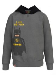 LEGO Bluza 12010642 Szary Regular Fit. Szare bluzy dla chłopców LEGO, bez wzorów, z syntetyku, bez ramiączek, bez kaptura. Za 129.99 zł.