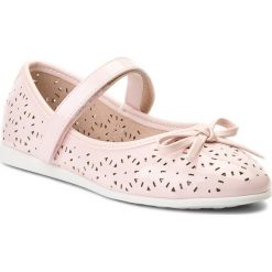 Półbuty NELLI BLU CM1237. Czerwone półbuty dziewczęce Nelli Blu, bez wzorów, ze skóry ekologicznej, bez zapięcia. Za 49.99 zł.