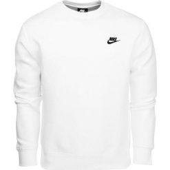 Bluza sportowa męska Nike Sportswear Club. Białe bluzy męskie Nike, m, bez wzorów, bez kaptura. Za 182.00 zł.