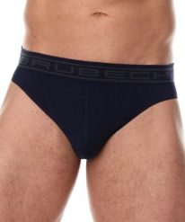 Slipy bawełniane męskie Brubeck Comfort Cotton. Niebieskie slipki męskie Brubeck, l, bez wzorów, z bawełny. Za 41.99 zł.