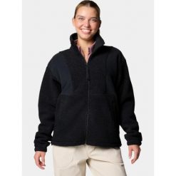 Bluza Polarowa Damska Columbia Panorama II. Czarne bluzy sportowe damskie Columbia, s, bez wzorów, z polaru, bez kaptura, trekkingowe. Za 459.00 zł.