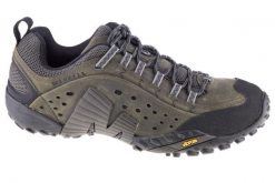 Buty trekkingowe męskie Merrell Intercept. Szare trekkingi męskie Merrell, trekkingowe. Za 699.99 zł.