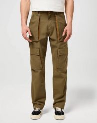 MESKIE SPODNIE WRANGLER CJ REL CARGO PANT BEECH 112370984. Spodnie materiałowe męskie Wrangler, l, bez wzorów, z materiału. Za 219.99 zł.