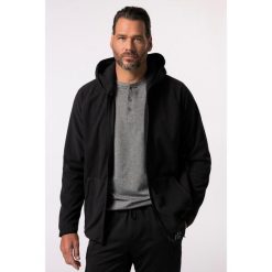 Męska Kurtka polarowa ultralekka z kapturem do 7 XL. Czarne kurtki sportowe męskie JAY-PI, m, bez wzorów, z materiału, trekkingowe. Za 195.99 zł.