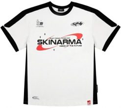SKINARMA T-SHIRT SKINARMA HALO XL BIAŁY. Białe t-shirty męskie SKINARMA, m, bez wzorów, bez kołnierzyka. Za 225.99 zł.