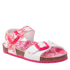 Sandały Agatha Ruiz de la Prada. Białe sandały dziewczęce Agatha Ruiz de la Prada, bez zapięcia. Za 189.99 zł.